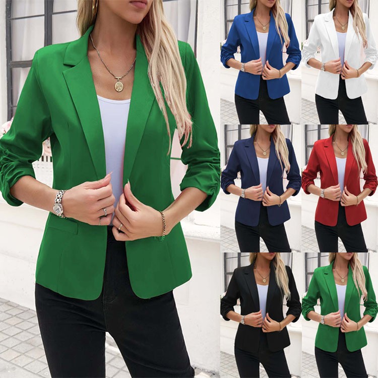 Formal Wear Women Us - Novo Blazer Feminino Europeu e Americano
