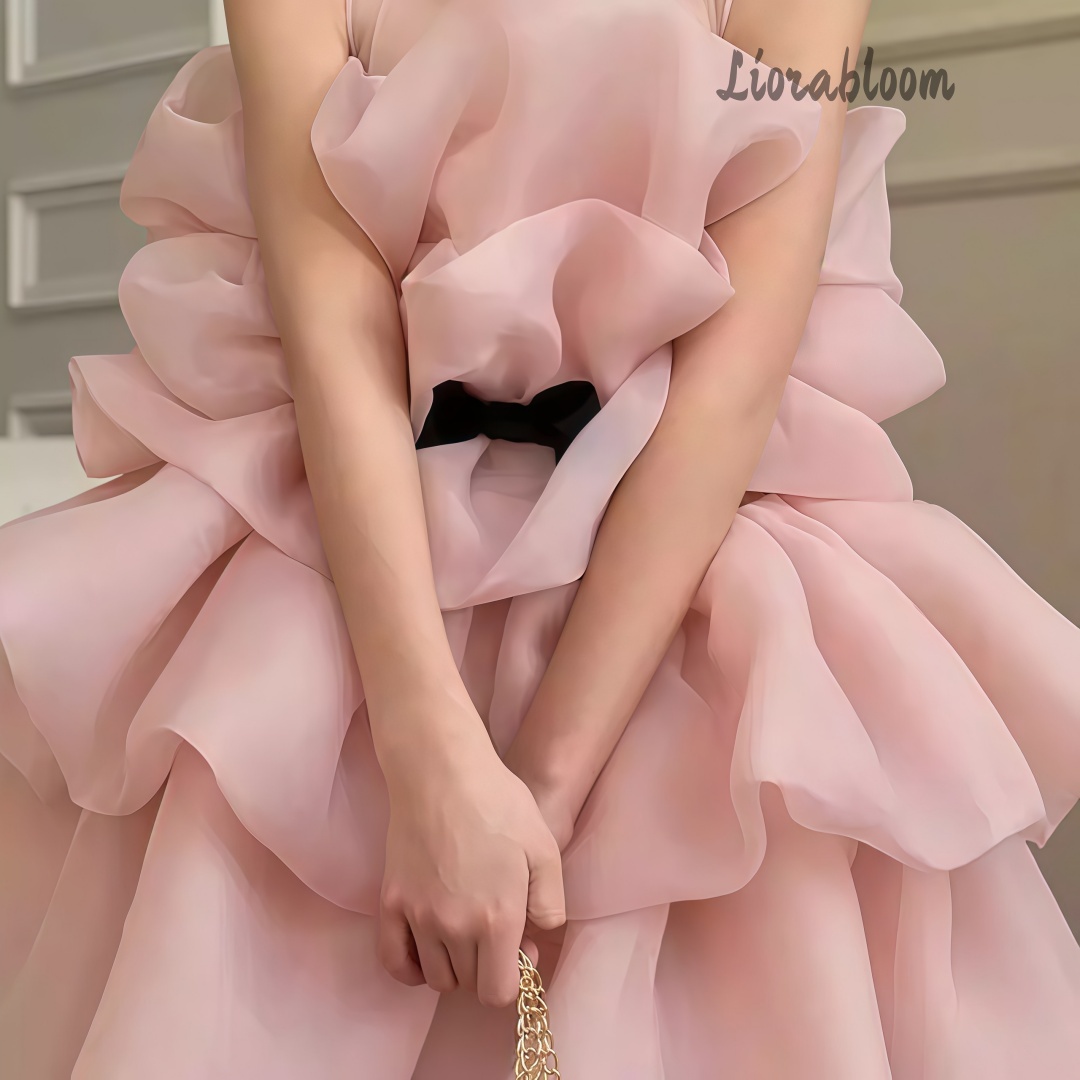 Women Formal Wear Designers - Vestido Formal para Meninas em Camadas