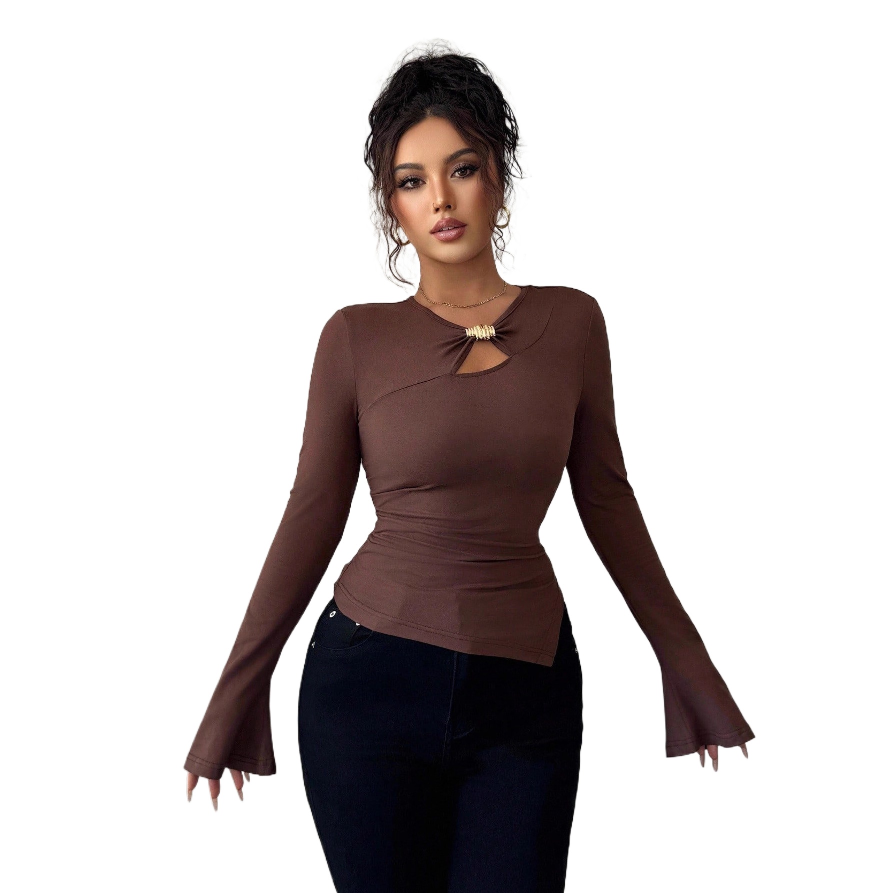Women Formal Wear Xxl - 2025 outono e inverno nova assimétrica