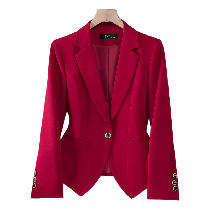 Novo Blazer Feminino Formal da - Women Formal Wear With Black Blazer avaliação e preço