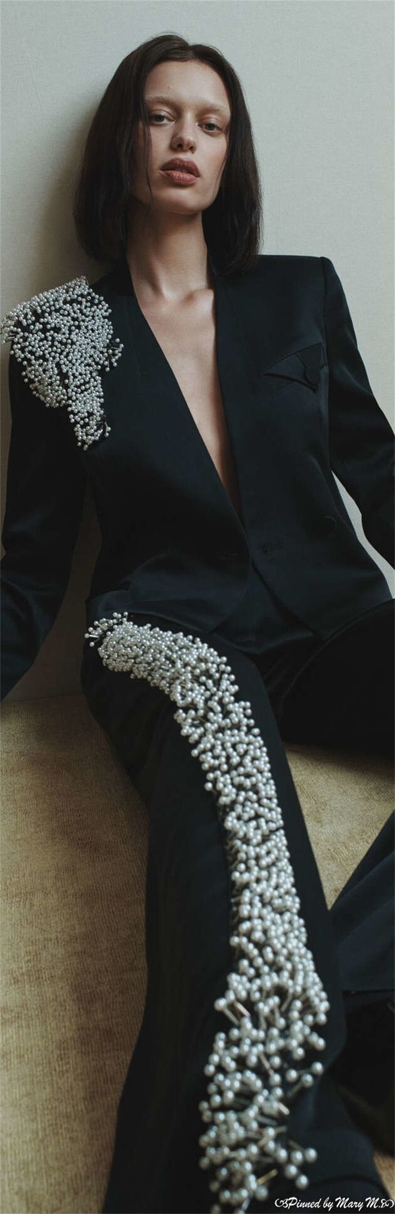 Preto feminino ternos de escri - Women Formal Wear Designers avaliação e preço