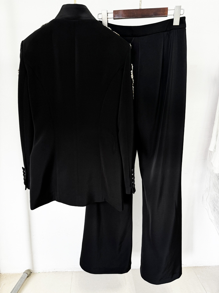 Conjunto de Blazer e Calças de - Women'S Formal Wear Suits avaliação e preço