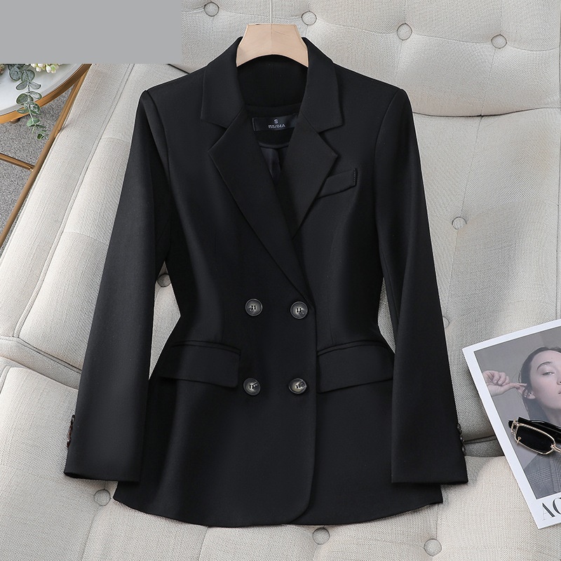 Blazer trespassado feminino, b - Women Formal Wear With Black Blazer avaliação e preço
