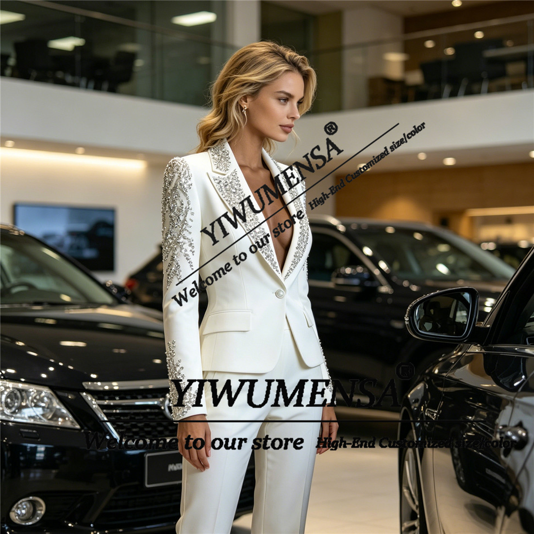 Conjuntos de Luxo Femininos de - Women'S Formal Wear Suits avaliação e preço