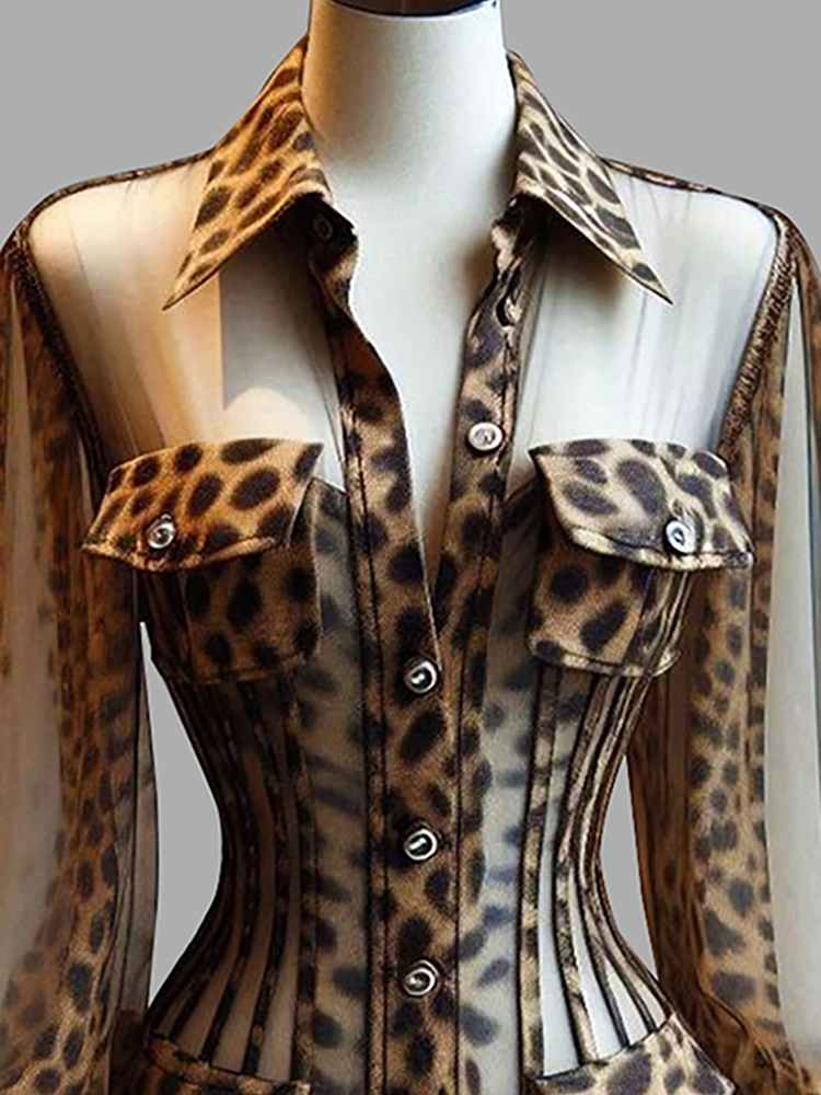 Blusa Feminina Transparente co - Women'S Formal Wear Blouse avaliação e preço