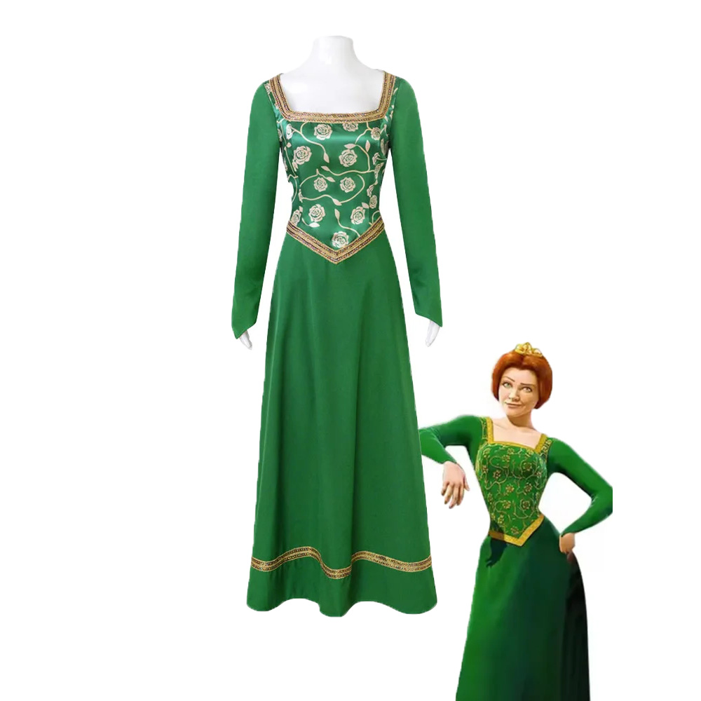 Filme monstro princesa fiona c - Women'S Green Formal Wear avaliação e preço