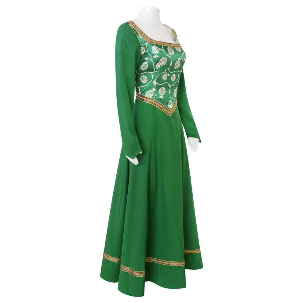 Filme monstro princesa fiona c - Women'S Green Formal Wear avaliação e preço