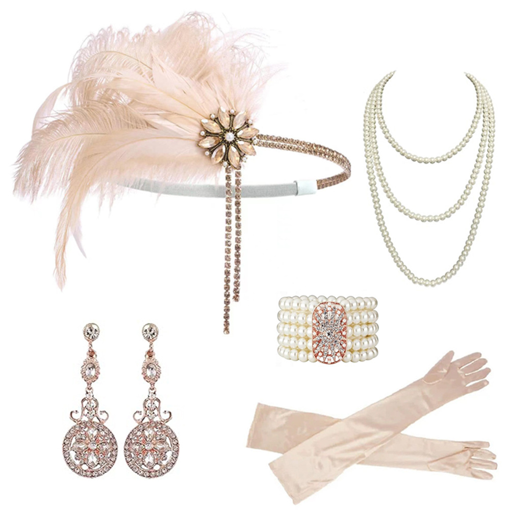 Conjunto de Joias Vintage Anos - Pearl Necklace Set avaliação e preço