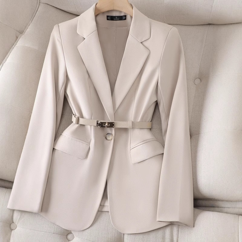 Senhoras do escritório blazer  - Women Formal Wear With Black Blazer avaliação e preço