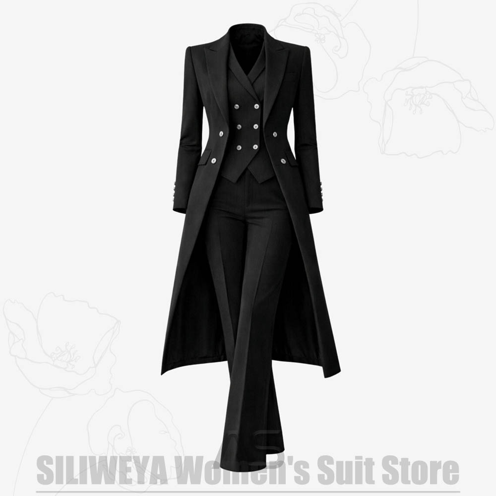 Conjunto Feminino de 3 Peças:  - Women Luxury Formal Wear avaliação e preço