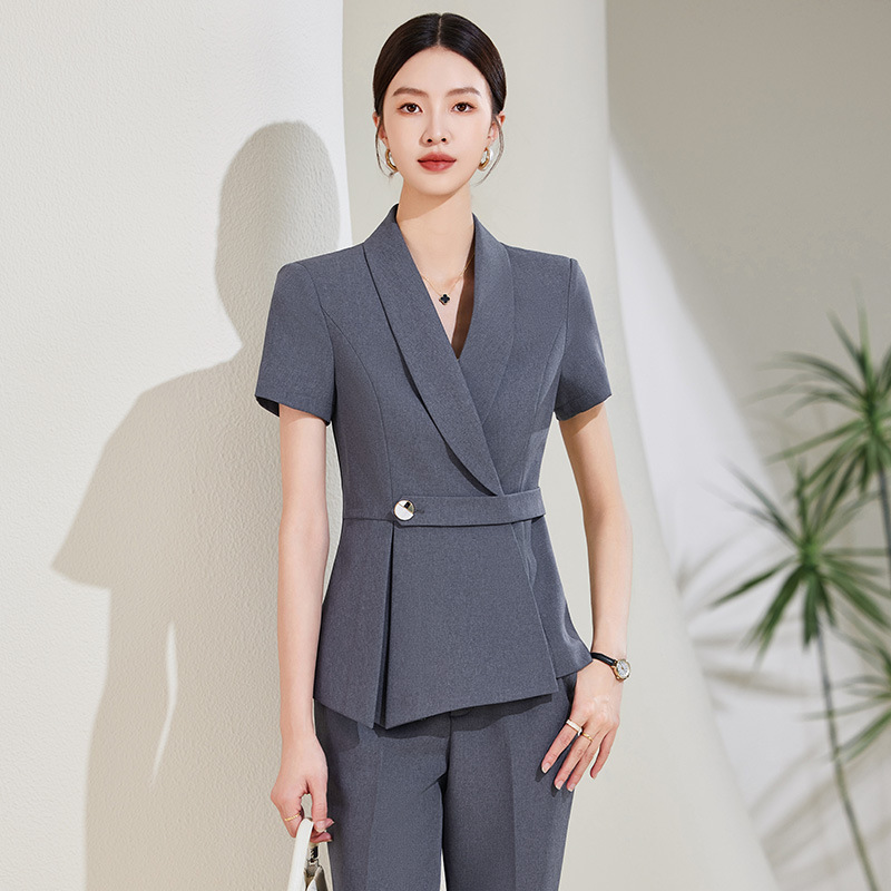 Conjunto de terno de verão fem - Women Formal Wear Store avaliação e preço
