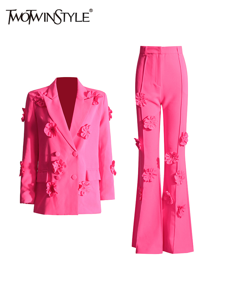Jaqueta e calças flare Twotwin - Female Formal Wear avaliação e preço