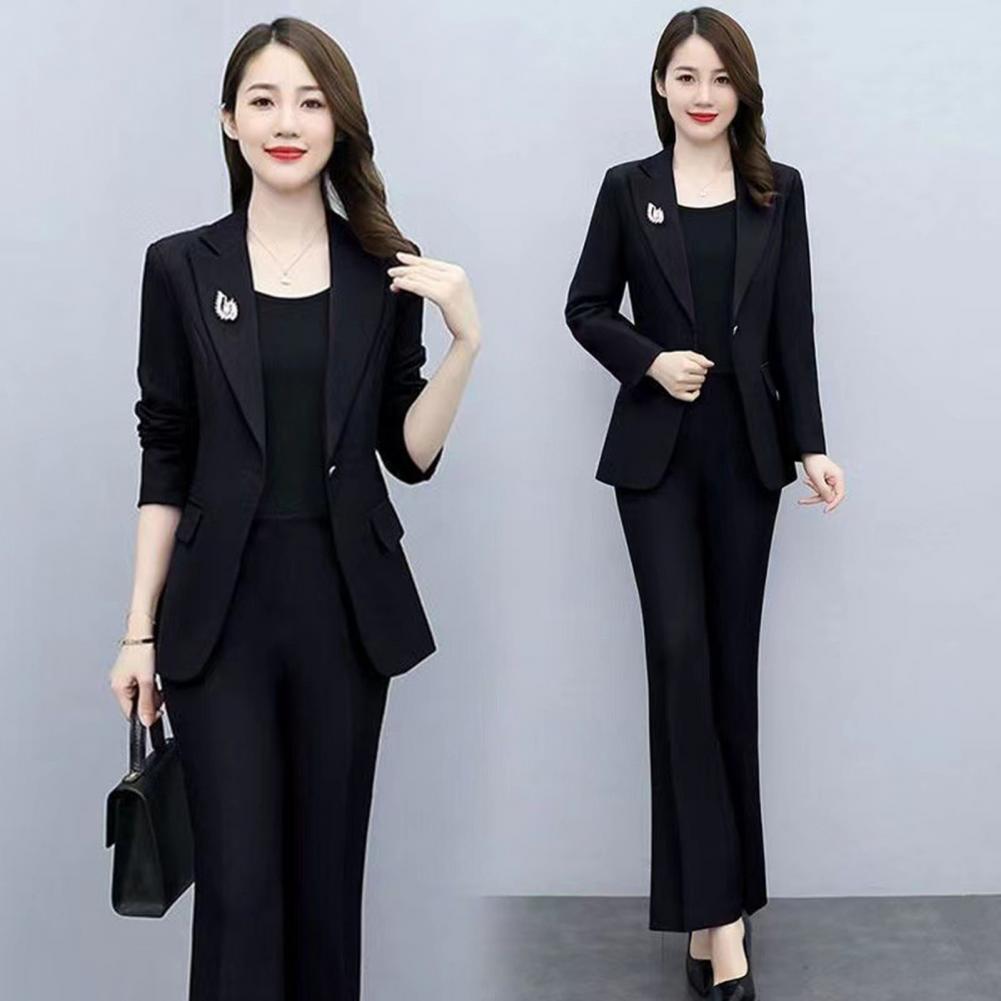 Conjunto de 2 Peças: Casaco Fo - Women'S Formal Wear Suits avaliação e preço