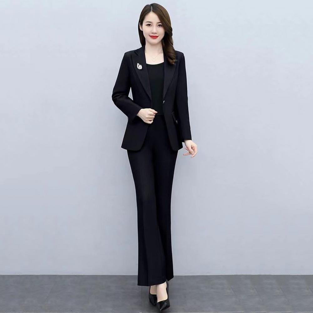 Conjunto de 2 Peças: Casaco Fo - Women'S Formal Wear Suits avaliação e preço