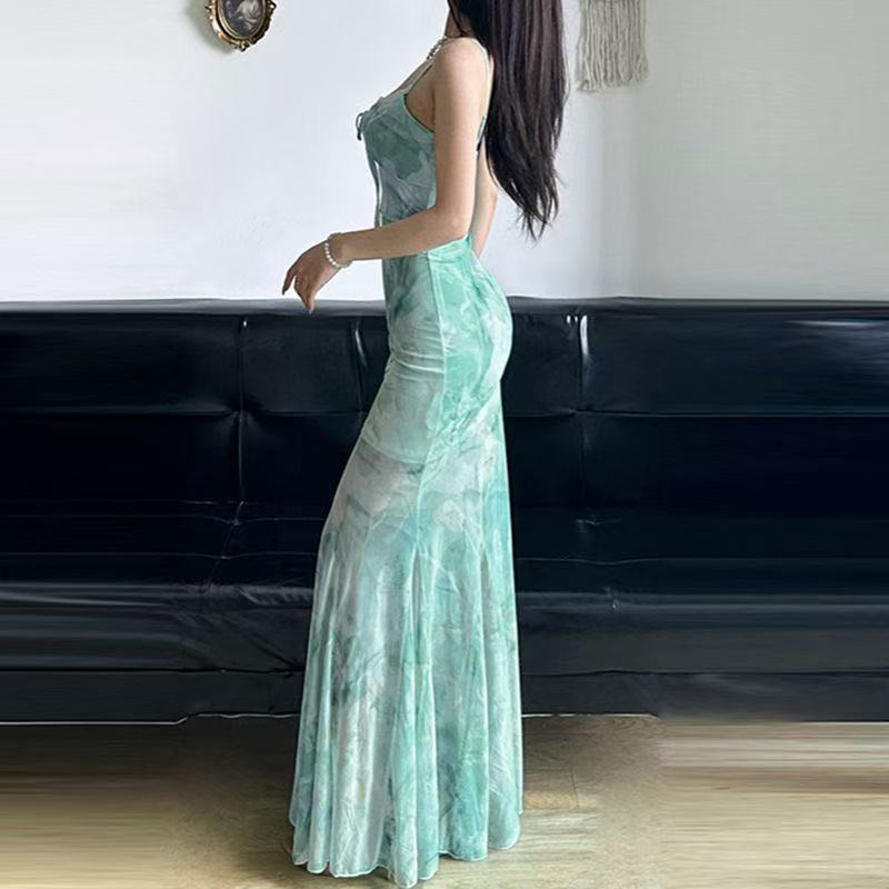 Vestido Longo de Praia de Verã - Women'S Green Formal Wear avaliação e preço