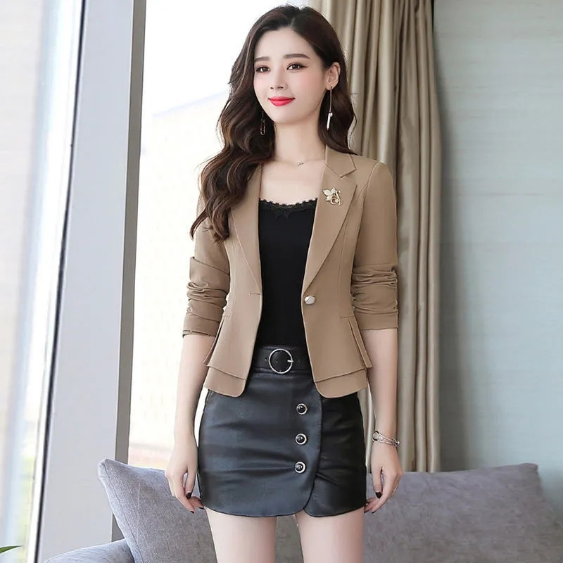 Casaco Formal Slim Feminino pa - Women Formal Wear With Black Blazer avaliação e preço