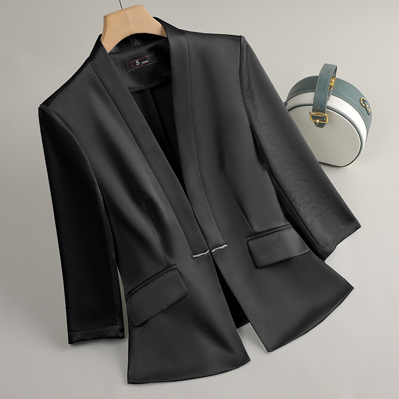 Mulheres profissionais preto b - Women Formal Wear With Black Blazer avaliação e preço
