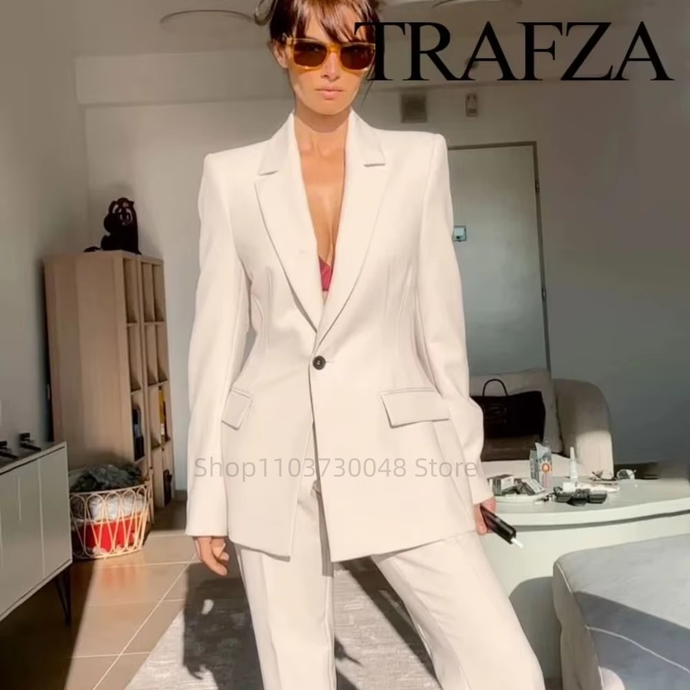 Conjunto de Blazer e Calças pa - Female Formal Wear avaliação e preço